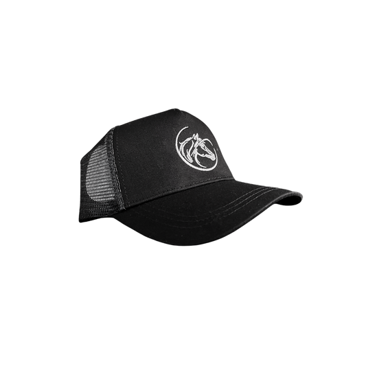 LOGO Trucker Hat (Black)